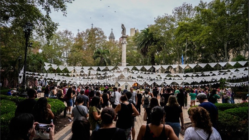 Miles de personas salieron a las calles en un nuevo 24 de Marzo. 