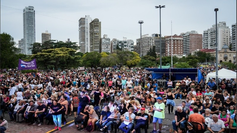 Miles de personas salieron a las calles en un nuevo 24 de Marzo. 