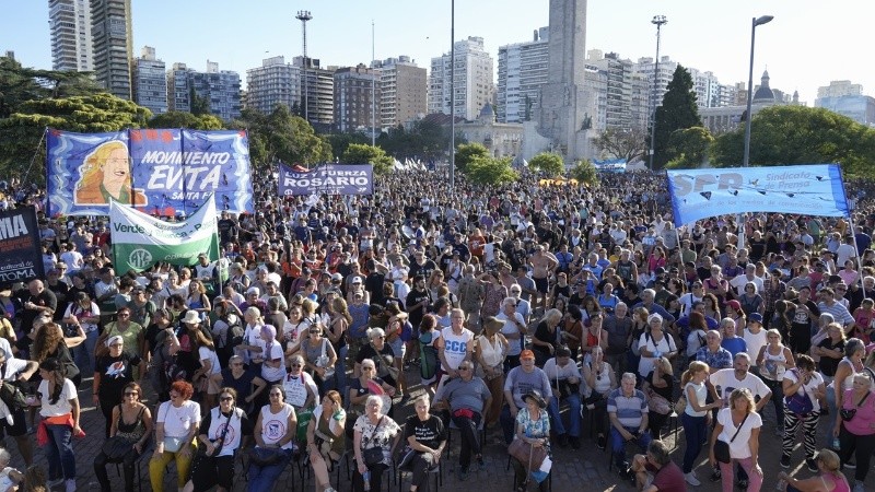 Diferentes generaciones salieron otro año a la calle a decir 